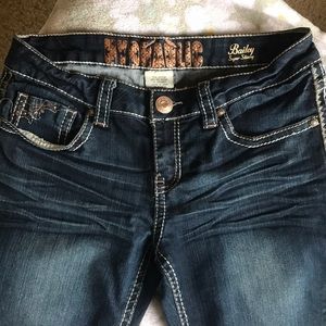 Hydraulic skinny jeans